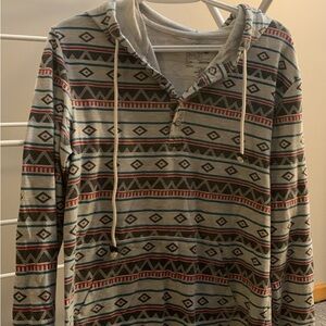 On the Byas Gray Patterned Shirt